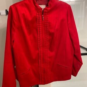 TanJay Vibrant Red Women's Blazer